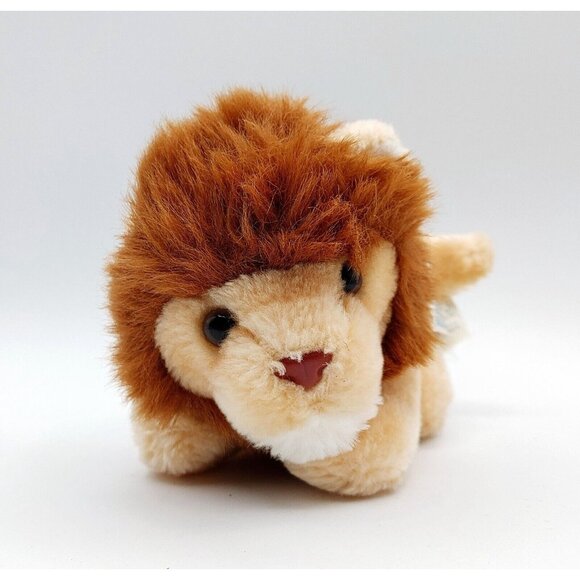 24k Polar Special Effects Lion Plush 1989 Stuffed Animal 6" - Picture 2 of 5